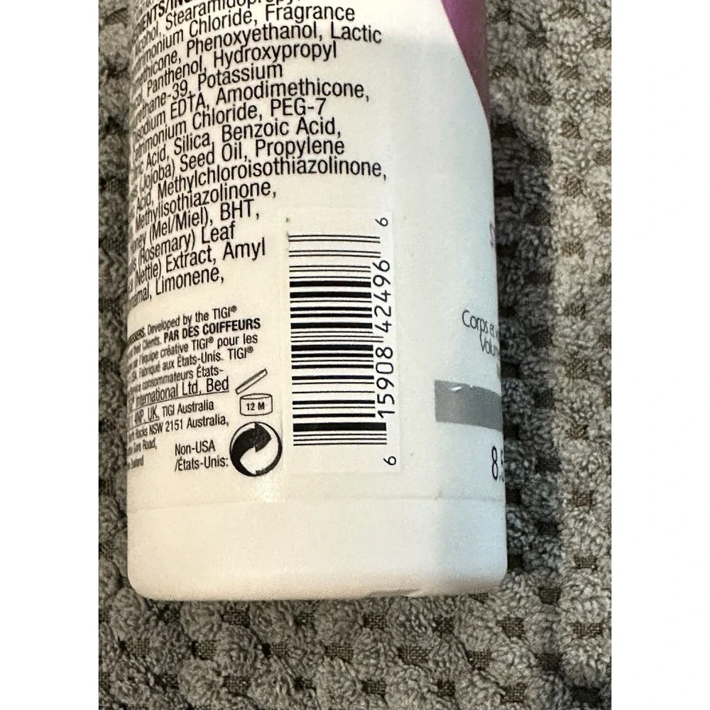 S-FACTOR TIGI STUNNING VOLUME  STUNNING BOUNCE FOR FINE HAIR 8.5 OZ Conditioner